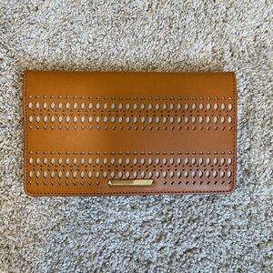 Stella & Dot Tan Cutout Key & Card Holder